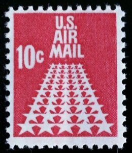 United States; C72 Runaway of Stars Air Mail 10c 1967; Mint Never hinged MNH BOB
