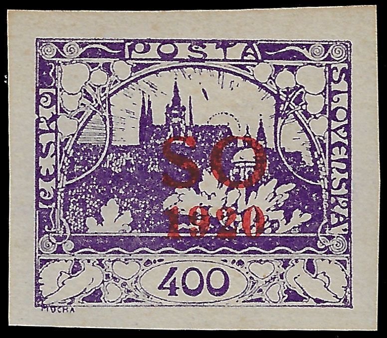 Eastern Silesia 1920 Sc 18 MLH vf