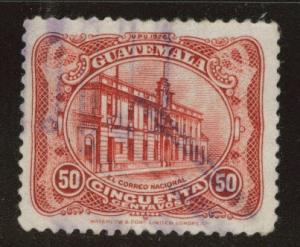 Guatemala  Scott 222 used stamp