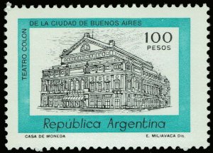 Argentina #1168  MNH - Colon Theatre (1981)