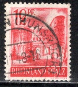 Germany - under French occupation Scott # 6N20, used