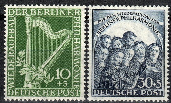 Germany #9NB4-5 F-VF Unused  CV $39.00 (X2661)