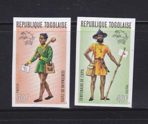 Togo 873-874 Imperf Set MNH UPU (B)