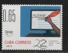 CUBA Sc# 5433  UPAEP CONGRESS  2c    2013  MNH mint