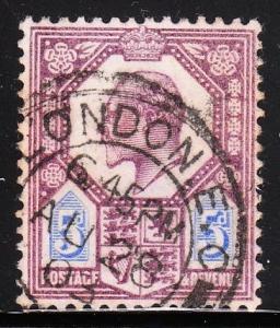 Great Britain 134 -  FVF used - CV $22.50