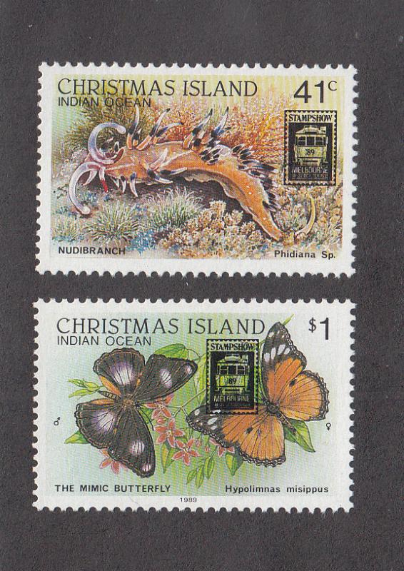 Christmas Island Scott #246-247 MNH