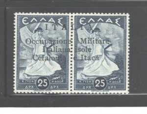 GREECE,1941ISSUE FOR CEPHALONIA & ITHACA#N16, MNH, ORIG.BY ALL MEANS