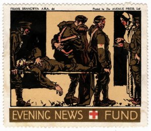 (I.B) Great War Cinderella : The Evening News - Red Cross Fund 