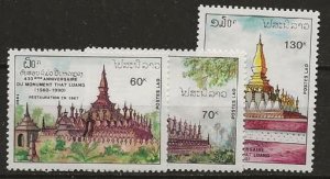 Dollar Special. Laos 980-982 h [db02]