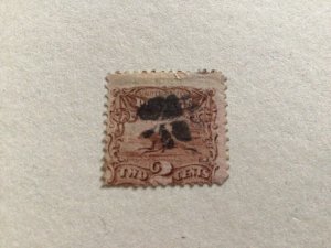 United States 1869 Pony Express 2 cent  used stamp A11545