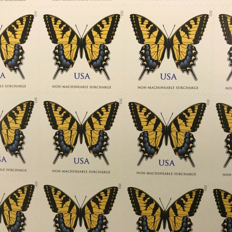 4999   Eastern Tiger Swallowtail    MNH (71¢) sheet of 20    FV $14.20   In 2015 