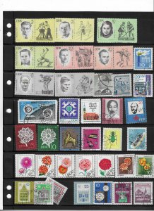 GERMANY DDR COLLECTION ON STOCK SHEET MINT/USED