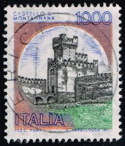 Italy #1431 Montagnana Castle; Used (0.25)