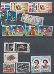 Antigua Barbados Bermuda Kiribati Dominica Used MNH MH(70+)EP966