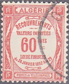 algeria  scott no J15  used
