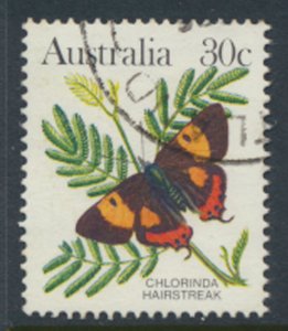 Australia  Sc# 875A Used Butterfly  see details & scan