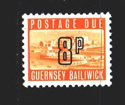 Guernsey. 1975. fifteen. Porto, mail landscape. MNH.