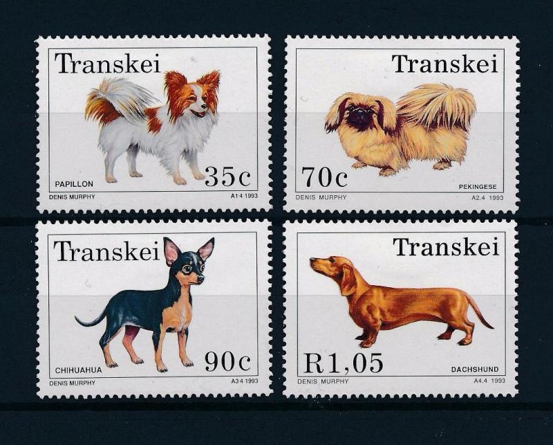 [60290] Transkei 1993 Animals Dogs MLH