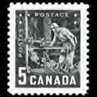 CANADA 1957 - Scott# 373 Mining Industry Set of 1 NH