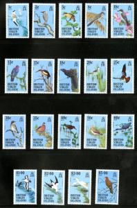 BR VIRGIN ISLANDS 490-508 MNH SCV $62.35 BIN $30.00