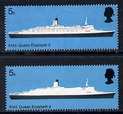 Great Britain 1969 British Ships 5d (RMS QE2) unmounted m...