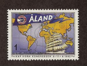 FINLAND - ALAND ISLANDS SC# 63 VF MNH 1992 1 KLASS