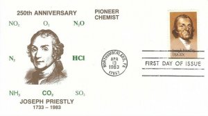 2038 20c JOSEPH PRIESTLEY - Kenick Cover