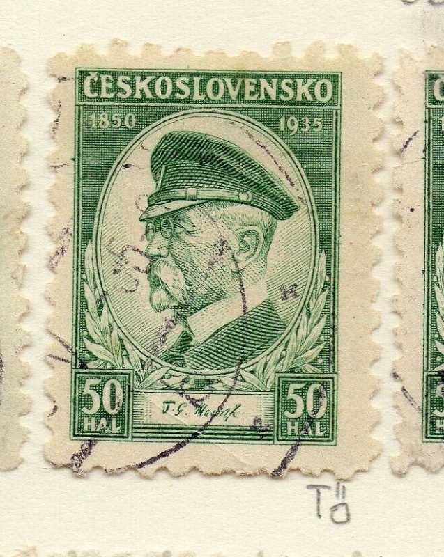 Czechoslovakia 1935 Early Issue Fine Used 50h. NW-149086