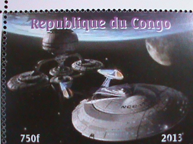 CONGO-2013- WORLD FAMOUS MOVIE-STAR TREK-CTO SHEET VF WE SHIP TO WORLD WIDE.