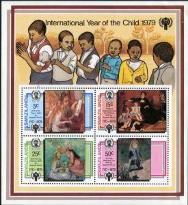 SWAZILAND 328a S/S MNH SCV $2.25 BIN $1.00 YEAR OF THE CHILD