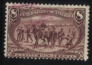 289 8c Used VG-Fine Centering