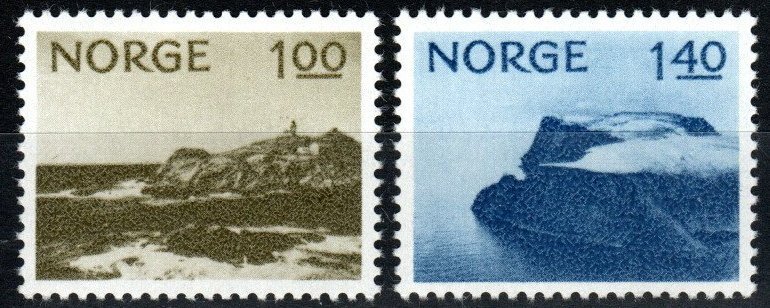 Norway #631-2 MNH CV $3.50 (X8008)