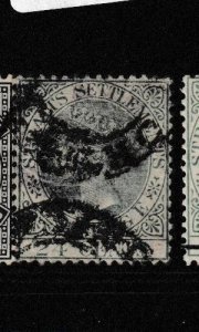 Malaya Straits 24c SG 68a VFU (8ggv)