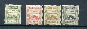 Albania 1920 Mi 14-17 MH Tax 8995