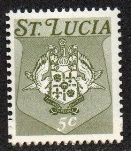 St. Lucia Sc #334 Mint LH