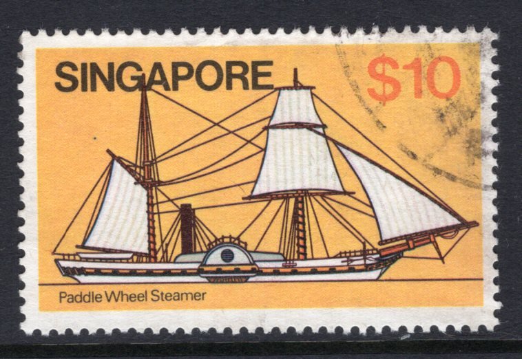 Singapore 348 Ship Used VF