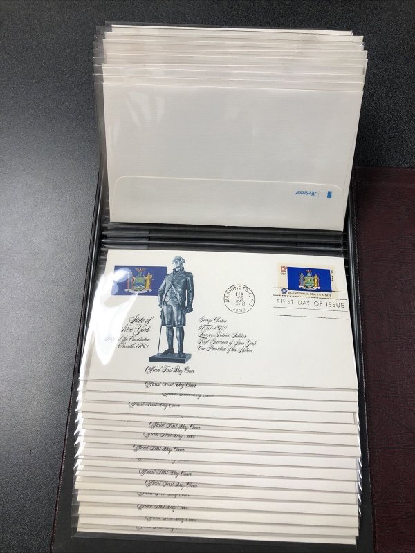 US 50 State Flags First Day Cover