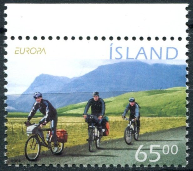 Iceland Sc#1019 MNH, 65k multi, Europa (C.E.P.T.) 2004 - Holidays (2004)