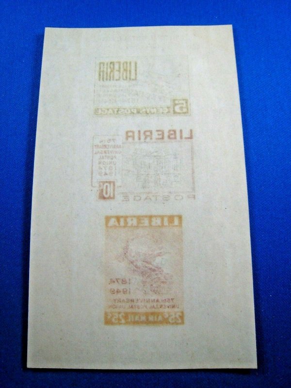 LIBERIA 1950 - SCOTT # 330-331, C67   SPECIMEN S/S  MNH      (L1)