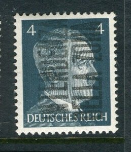 GERMANY; 1940s WWII Hitler issue Local Optd. INTENDENZA DELLA ZONA value