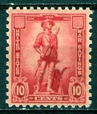 USA; 1942: Sc. # - - - : MNH Single Stamp