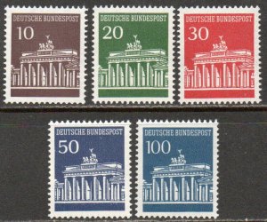 Germany Sc #952-956 MNH