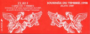 France 1998 Stamp Day Complete Booklet Nr. 2631a   VF/NH