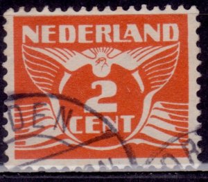 Netherlands, 1926-39, Gull, 2c, sc#168, used