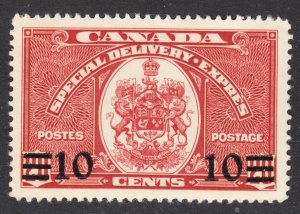 Canada Scott E9 VF mint OG HH.
