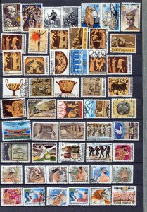 GREECE Mid Period Used Collection (Appx 200 Items) (Igm 814