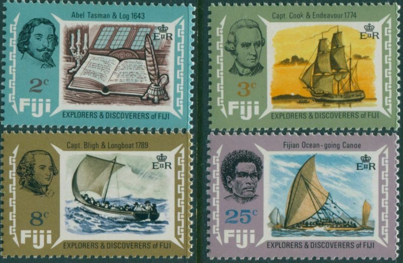 Fiji 1970 SG424-427 Explorers and Discoverers set MNH