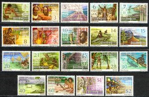Papua New Guinea Sc# 369-388 MNH 1973-1974 Definitives