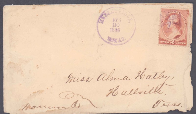 Brewster County Murphyville DPO Dead Post Office 1883-1888 ( Postal History )...