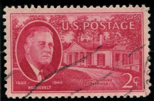 931 US 2c Roosevelt Memorial, used cv $.20